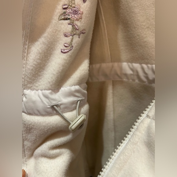 Bradford Exchange Fleece Jacket with Floral and Butterfly Embroidery - Picture 9 of 11